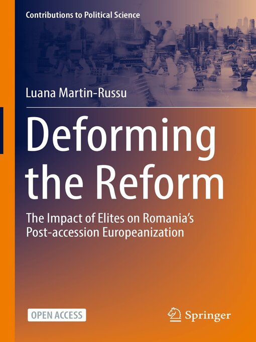 Title details for Deforming the Reform by Luana Martin-Russu - Available